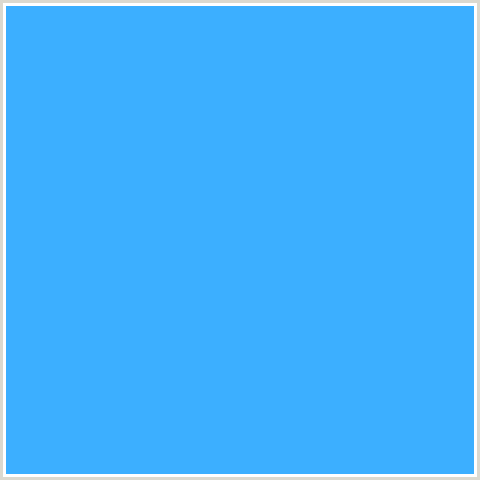 3CAFFF Hex Color Image (BLUE, DODGER BLUE)