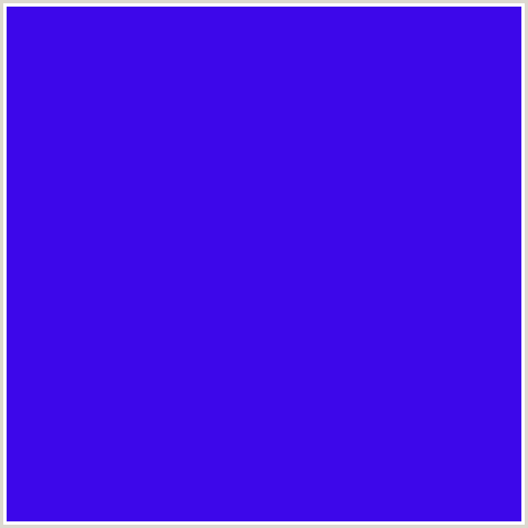 3D07EA Hex Color Image (BLUE, BLUE VIOLET)