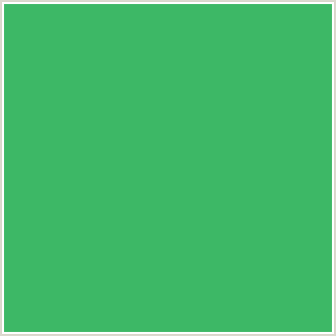 3DB866 Hex Color Image (CHATEAU GREEN, GREEN BLUE)