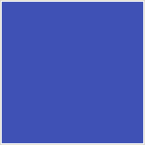 3F51B5 Hex Color Image (BLUE, SAN MARINO)