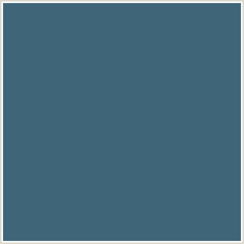 3F6578 Hex Color Image (BLUE, WILLIAM)