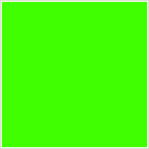 40FF00 Hex Color Image (GREEN, HARLEQUIN)