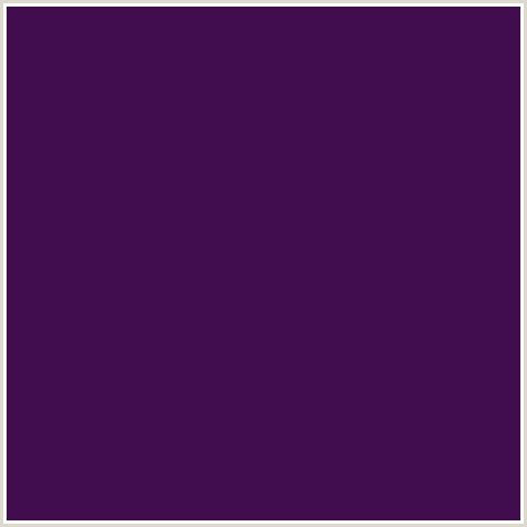 410D4F Hex Color Image (JAGGER, PURPLE, VIOLET)