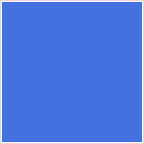 4370DE Hex Color Image (BLUE, ROYAL BLUE)