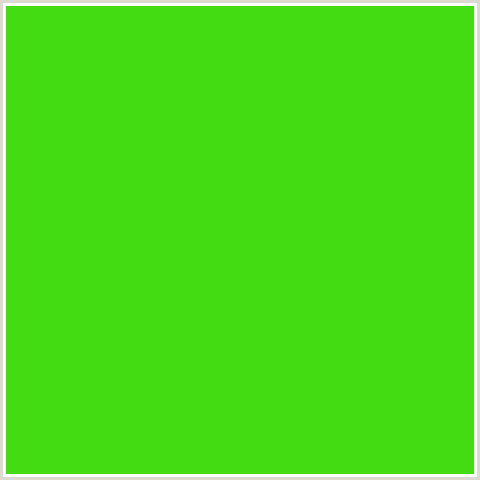 43DC13 Hex Color Image (GREEN, LIMA)