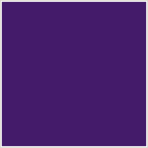 441B6A Hex Color Image (HONEY FLOWER, VIOLET BLUE)