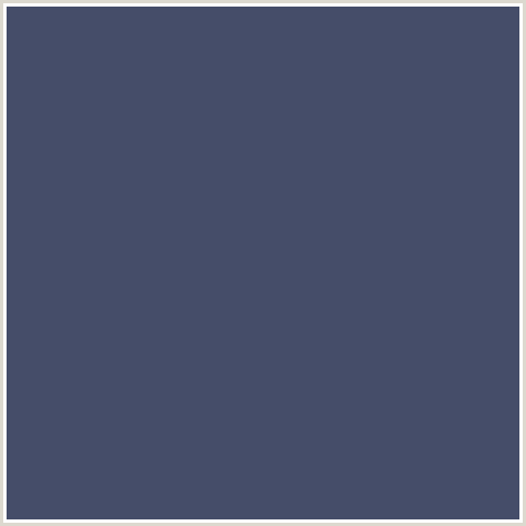 454D69 Hex Color Image (BLUE, FIORD)