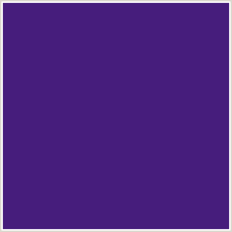 461D7C Hex Color Image (BLUE VIOLET, METEORITE)