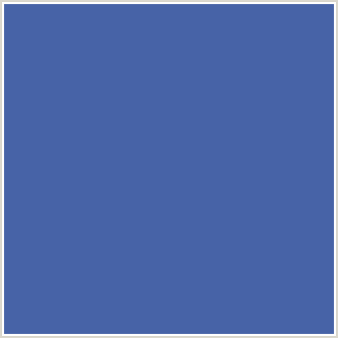 4763A7 Hex Color Image (BLUE, SAN MARINO)