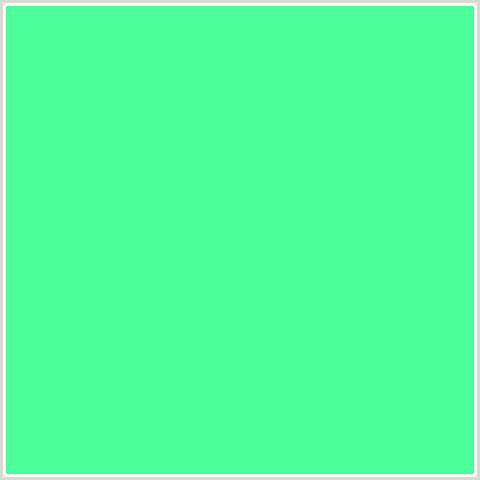 4BFF9A Hex Color Image ()