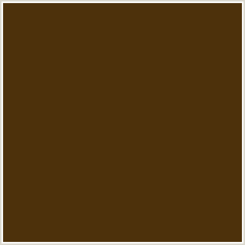 4D310B Hex Color Image (BROWN, CIOCCOLATO, ORANGE)