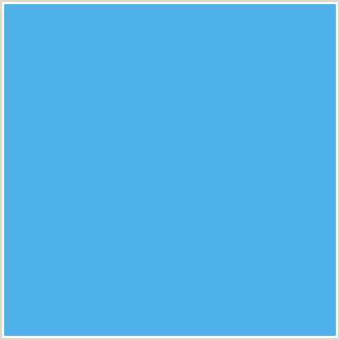 4DB2EC Hex Color Image (BLUE, PICTON BLUE)