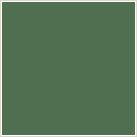 4E6F4E Hex Color Image (AXOLOTL, GREEN)