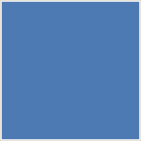 4E7AB4 Hex Color Image (BLUE, STEEL BLUE)
