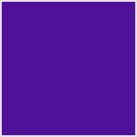 4F109A Hex Color Image (BLUE GEM, BLUE VIOLET)