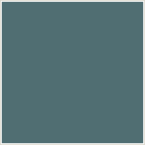 506E72 Hex Color Image (CUTTY SARK, LIGHT BLUE)