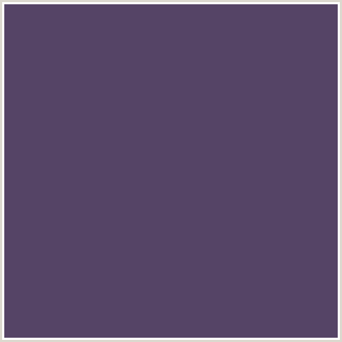 554466 Hex Color Image (MULLED WINE, VIOLET BLUE)