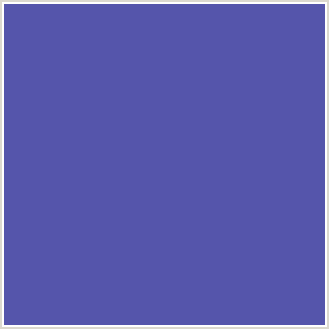 5555AB Hex Color Image (BLUE, SCAMPI)