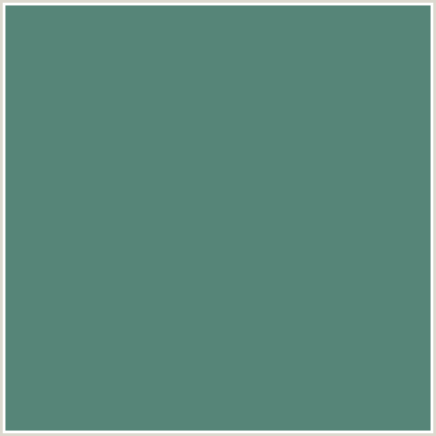 568578 Hex Color Image (BLUE GREEN, CUTTY SARK)