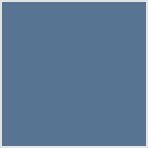 577493 Hex Color Image (BLUE, WAIKAWA GRAY)