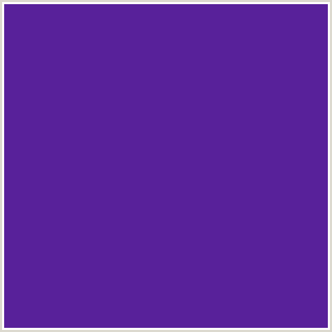 58219A Hex Color Image (BLUE VIOLET, DAISY BUSH)