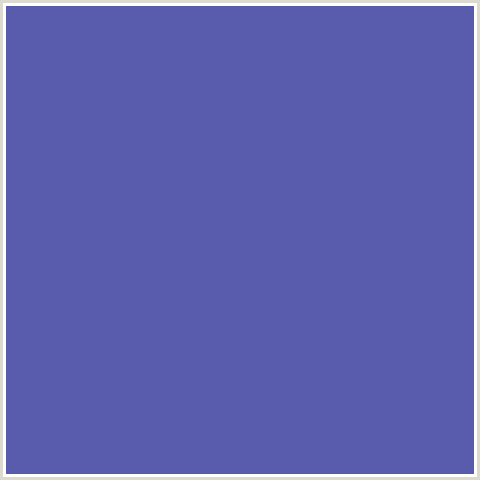 595CAD Hex Color Image (BLUE, SCAMPI)