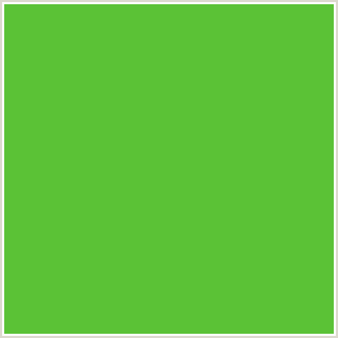 5BC236 Hex Color Image (APPLE, GREEN)