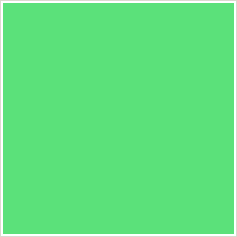 5BE17A Hex Color Image ()