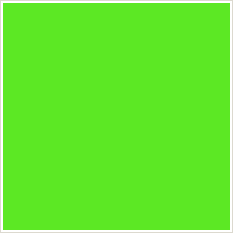 5CE824 Hex Color Image (GREEN, LIMA)