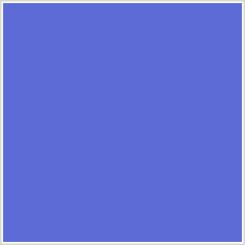 5D6BD6 Hex Color Image (BLUE, INDIGO)