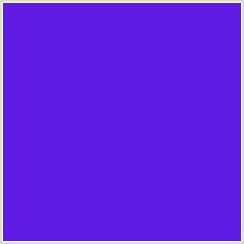 5E19E3 Hex Color Image (BLUE VIOLET, PURPLE HEART)