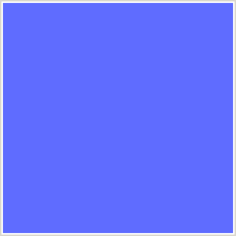 5F6CFF Hex Color Image (BLUE, CORNFLOWER BLUE)