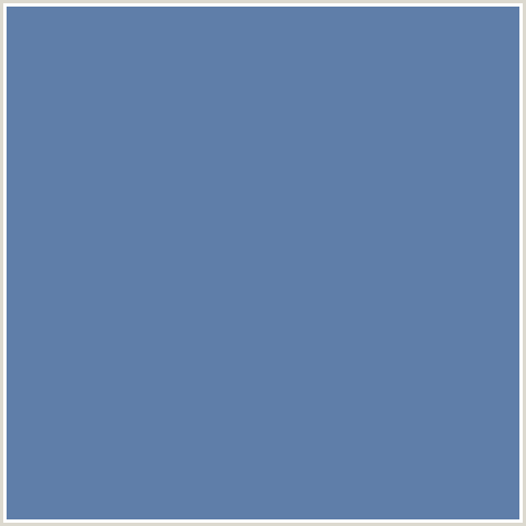5F7EA9 Hex Color Image (BLUE, HORIZON)