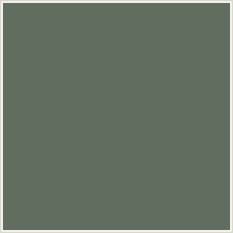 606D5F Hex Color Image (GREEN, WILLOW GROVE)
