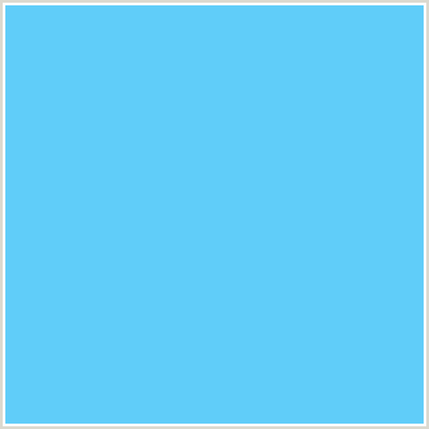 60CDF9 Hex Color Image (LIGHT BLUE, MALIBU)