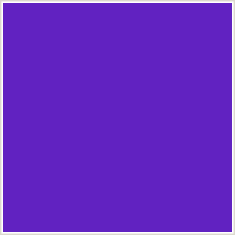 6122C1 Hex Color Image (BLUE VIOLET, PURPLE HEART)