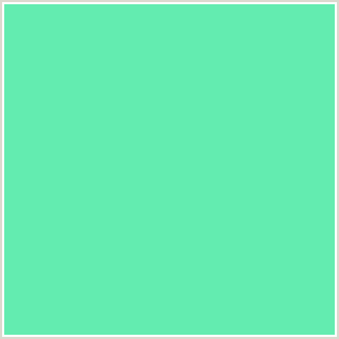 63ECB0 Hex Color Image (GREEN BLUE, TURQUOISE BLUE)