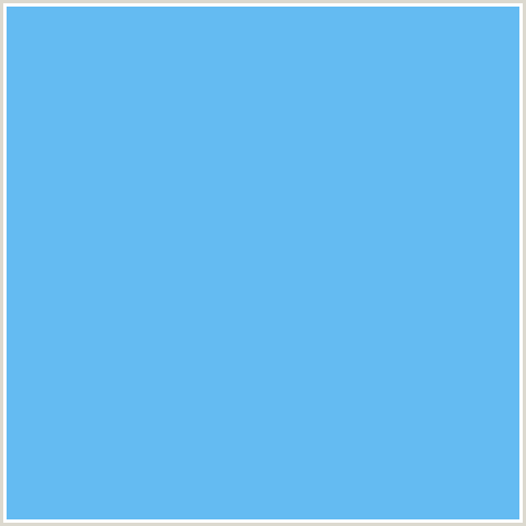 64BBF2 Hex Color Image (BLUE, MALIBU)
