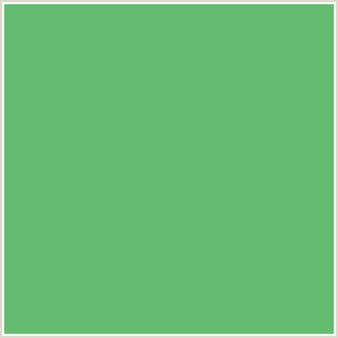 64BC71 Hex Color Image (FERN, GREEN)