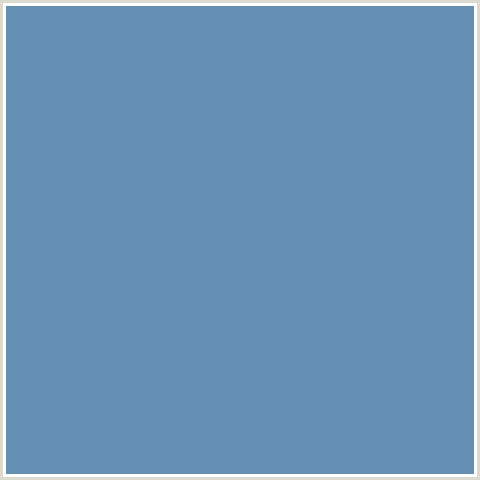 6590B3 Hex Color Image (BLUE, HIPPIE BLUE)