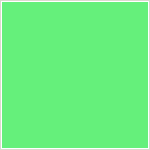 65F07B Hex Color Image (GREEN)