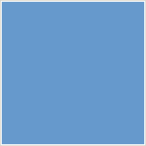 6699CC Hex Color Image (BLUE, DANUBE)