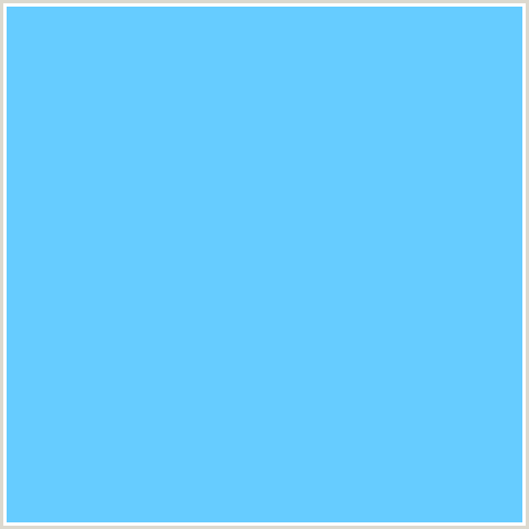 66CCFF Hex Color Image (BLUE, MALIBU)