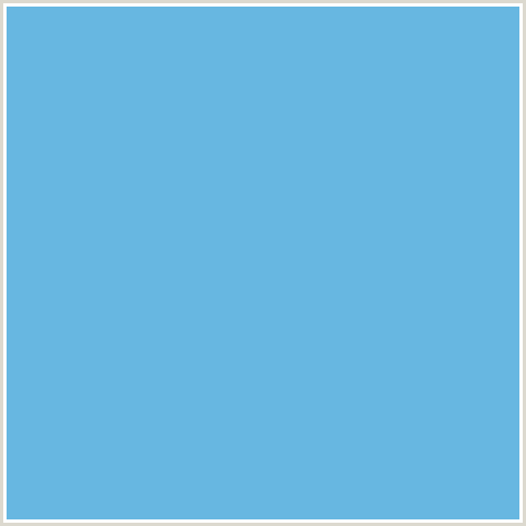 67B7E1 Hex Color Image (BLUE, VIKING)