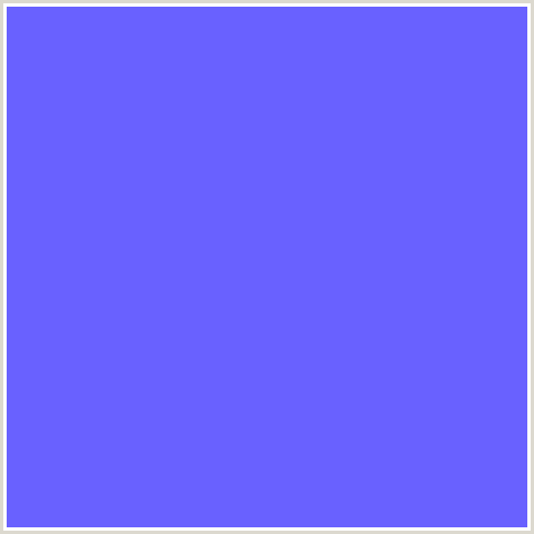 6961FF Hex Color Image (BLUE, CORNFLOWER BLUE)