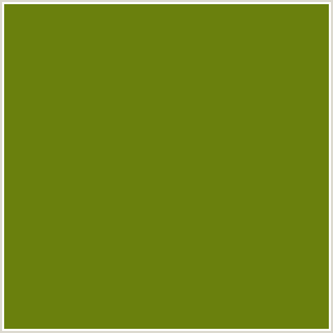 6A800D Hex Color Image (GREEN YELLOW, OLIVETONE)