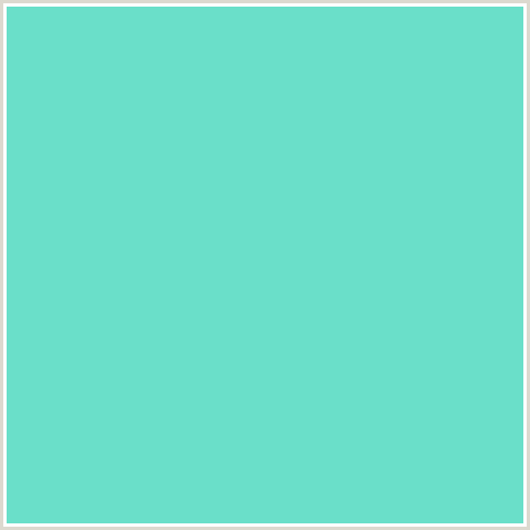 6ADFC9 Hex Color Image ()