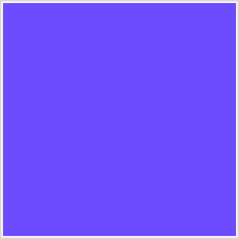 6B4CFE Hex Color Image ()