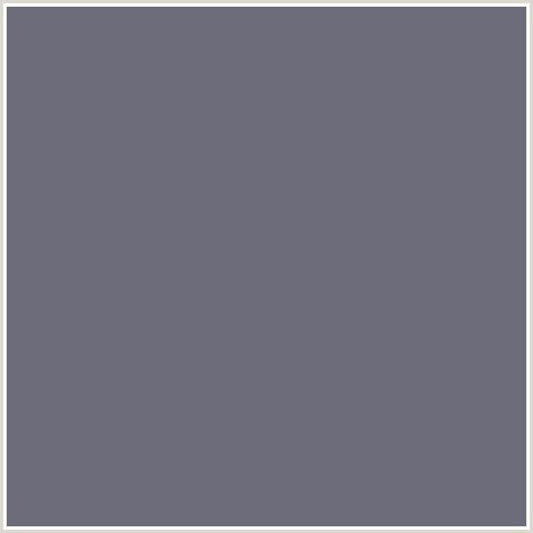 6C6C7A Hex Color Image (BLUE, STORM GRAY)