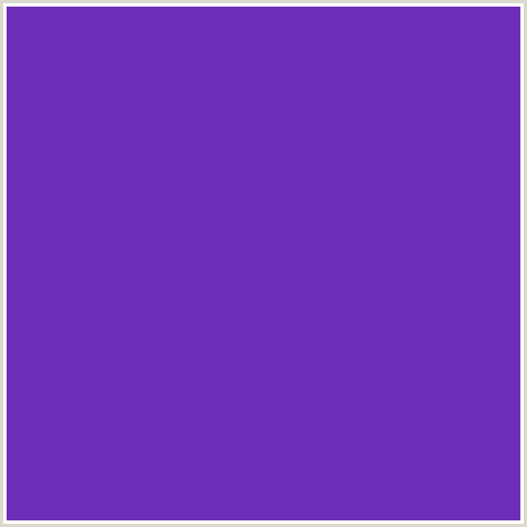 6D2FBA Hex Color Image (BLUE VIOLET, PURPLE HEART)